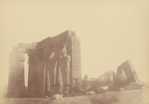 (Close View of the Colossus of the Ramasseum)